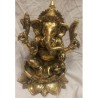 Vinayaka on Lotus brass statue