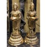 10 Inches Height Deepa Lady brass statue