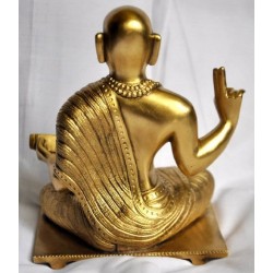 Sree Madhvacharya Bronze Statue-Back