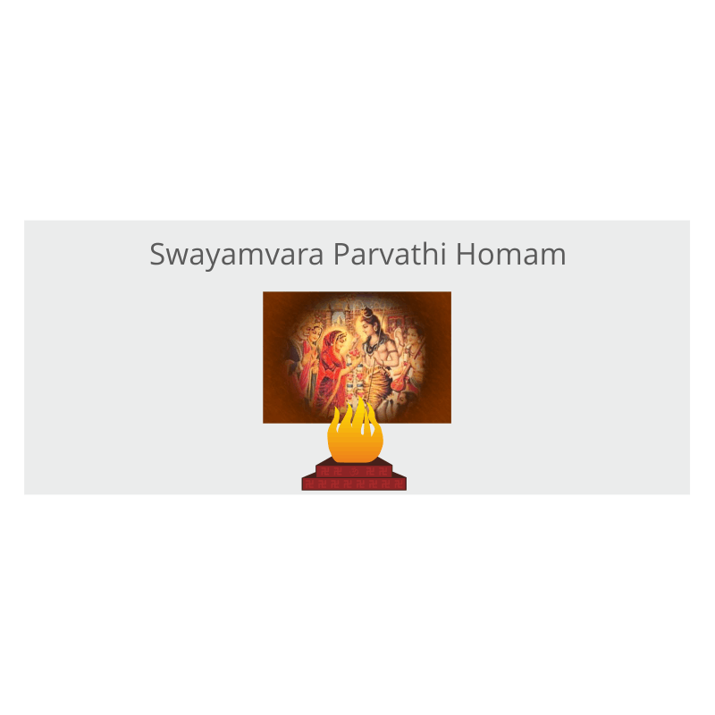 Swayamvara Parvathi Homam