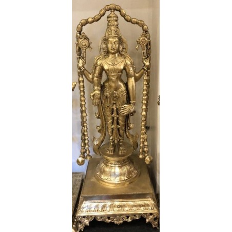 Bronze statue of Sree Balaji