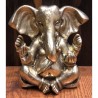 5.5 inch Big ear Ganapa Brass Statue