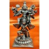 Sri Vishnu and Lakshmi on Garuda Copper Statue