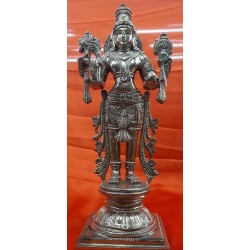 Lord Dhanvantri bronze (Panchaloha) statue