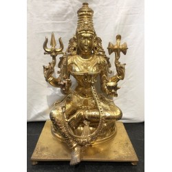 Chowdeshwari (Mariyamma) Bronze Statue