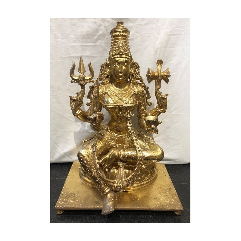 Chowdeshwari (Mariyamma) Bronze Statue