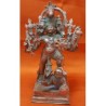 Standing Panchamukhi Hanuman Copper Statue