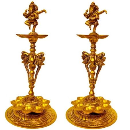 Ganesha Lamp - 2 Pieces