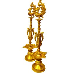 Peacock Brass Deep - 2 pieces