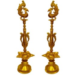 Peacock Brass Deep - 2 pieces