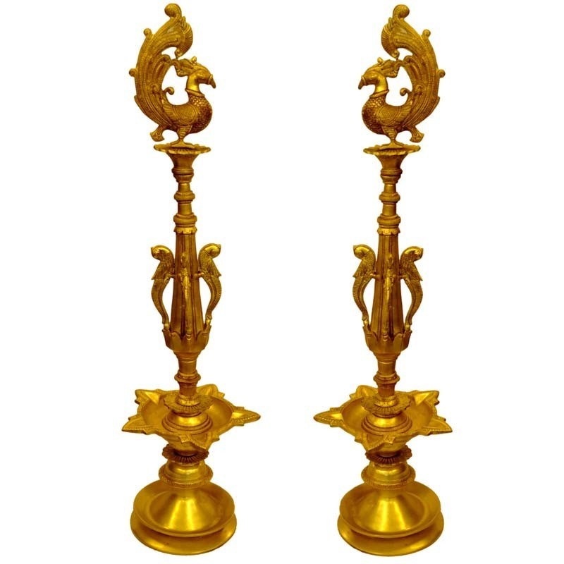 Peacock Brass Deep - 2 pieces