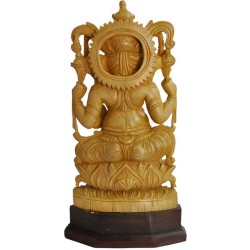 Ganesha Wooden Idol