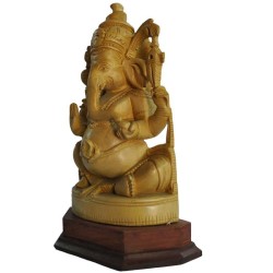 Balmuri Ganesha Wooden Statue